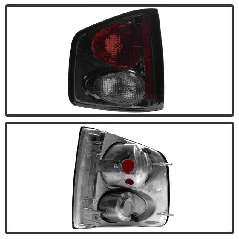 Spyder Chevy S10 94-04/GMC Sonoma 94-04/Isuzu Hombre 96-00 Euro Tail Lights Smke ALT-YD-CS1094-SM SPYDER Tail Lights  AXOPROS