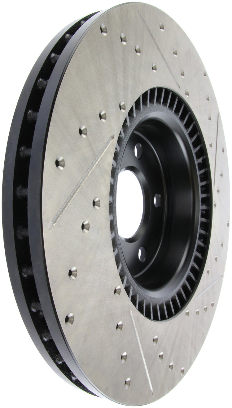StopTech Slotted & Drilled Sport Brake Rotor Stoptech Brake Rotors - Slot & Drilled  AXOPROS