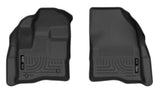 Husky Liners 10-19 Ford Taurus / 09-16 Lincoln MKS X-act Contour Series Front Floor Liners - Black Husky Liners Floor Mats - Rubber  AXOPROS