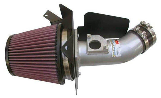 K&N 04-06 Subaru Forester XT F4-2.5L Silver Typhoon Short Ram Intake K&N Engineering Cold Air Intakes  AXOPROS