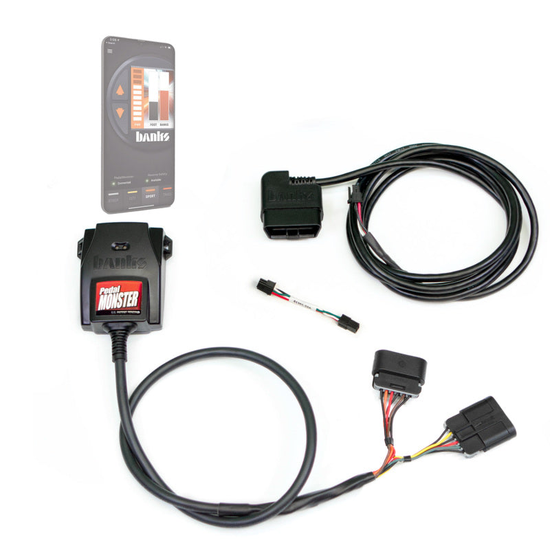Banks Power Pedal Monster Kit (Stand-Alone) - Aptiv GT 150 - 6 Way - Use w/Phone Banks Power Throttle Controllers  AXOPROS