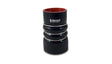Vibrant 4 Ply Aramid Hump Hose w/3 SS Rings 4in ID x 7in Length - Black Vibrant Silicone Couplers & Hoses  AXOPROS