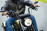 Kuryakyn Teardrop Mirrors Satin Black Kuryakyn Rear View Mirrors  AXOPROS