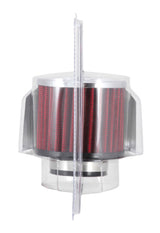 K&N 1.5in Flange ID x 3in OD x 2.5in Height Clamp On Crankcase Vent Filter K&N Engineering Air Filters - Universal Fit  AXOPROS