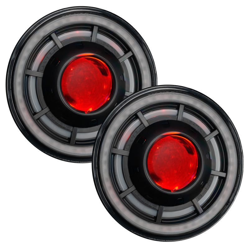 Oracle Oculus 7in ColorSHIFT Bi-LED Projector Headlights for Jeep Wrangler JK SEE WARRANTY ORACLE Lighting Headlights  AXOPROS