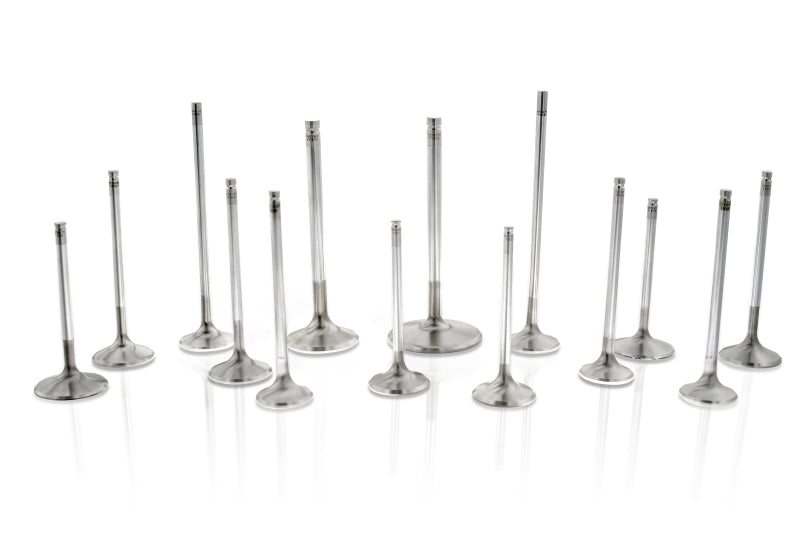 Ferrea Mitsubishi 4G63/4G63T 35mm 6.57mm 20 Deg S-Flo +1mm 6000 Series Intake Valve - Set of 8 Ferrea Valves  AXOPROS