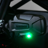 Seizmik 24+  Polaris/Cam-am/Honda/Kaw Pursuit Night Vision Sideview Mirror Adj. 1.75-2 in. ROP -Pair Seizmik Side Mirrors  AXOPROS