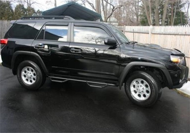 N-Fab Nerf Step 03-09 Toyota 4 Runner SUV 4 Door - Tex. Black - W2W - SRW - 2in N-Fab Side Steps  AXOPROS