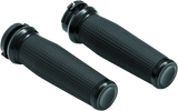 Kuryakyn Thresher Grips Dual Cable Black Kuryakyn Grips  AXOPROS