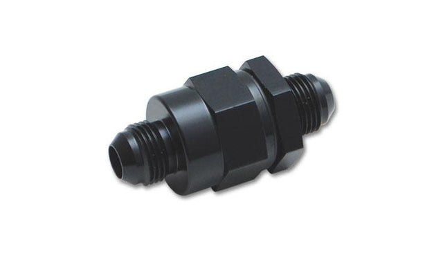 Vibrant Fuel Pump Check Valve -6AN Male Flare to 12mm x 1.5 Metric Vibrant Fittings  AXOPROS