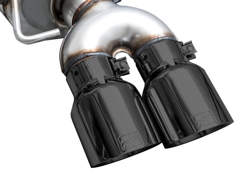 AWE Tuning 19-23 Audi C8 S6/S7 2.9T V6 AWD Touring Edition Exhaust - Diamond Black Tips AWE Tuning Catback  AXOPROS