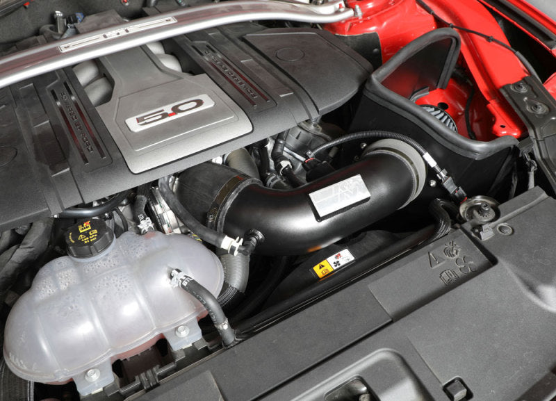 K&N 2018 Ford Mustang GT V8 5.0L F/I Performance Intake Kit K&N Engineering Cold Air Intakes  AXOPROS