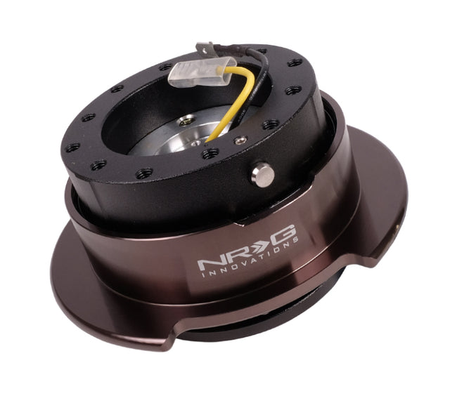 NRG Quick Release Kit Gen 2.5 - Black / Black Chrome Ring NRG Quick Release Adapters  AXOPROS