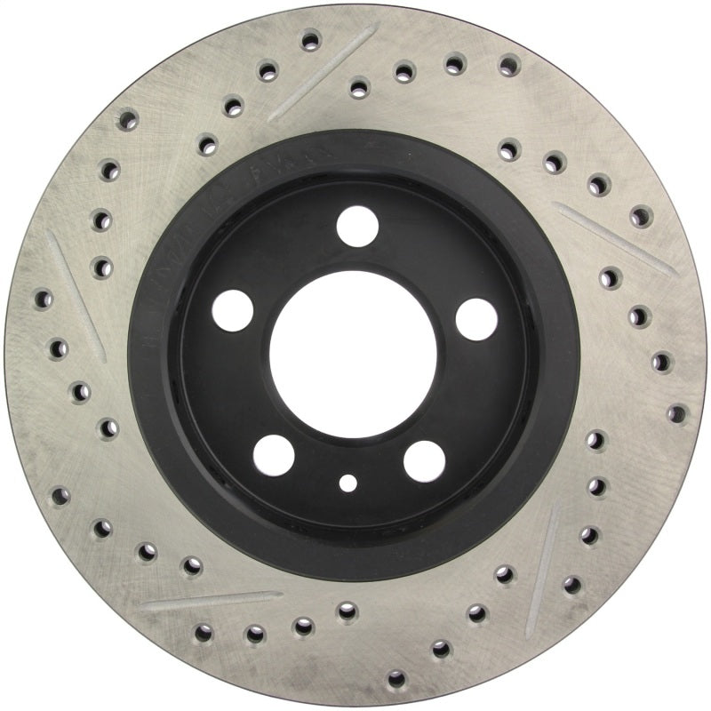 StopTech Slotted & Drilled Sport Brake Rotor Stoptech Brake Rotors - Slot & Drilled  AXOPROS