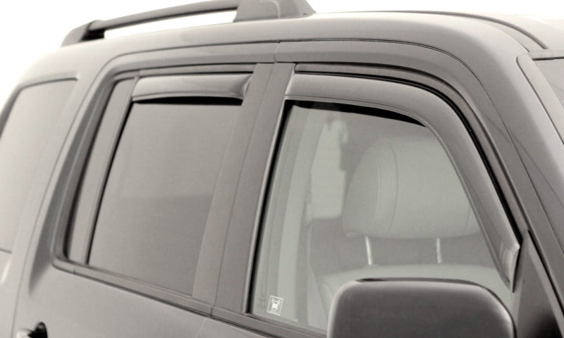 AVS 10-18 Toyota 4Runner Ventvisor In-Channel Front & Rear Window Deflectors 4pc - Smoke AVS Wind Deflectors  AXOPROS
