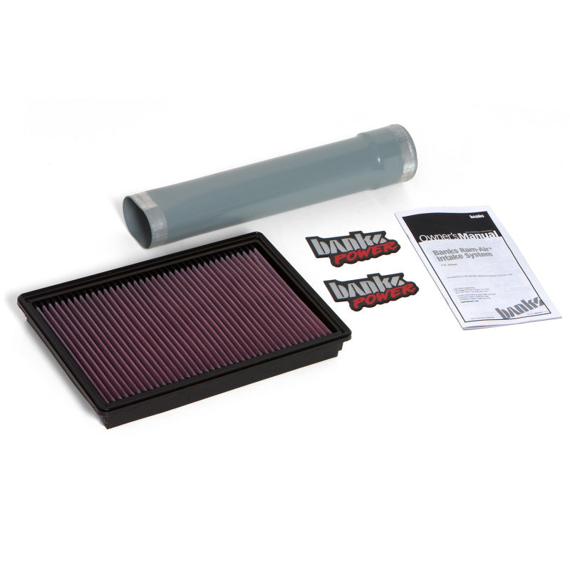 Banks Power 14-15 Ram 1500 3.0L EcoDiesel Ram-Air Intake System w/ Silencer Delete Tube Banks Power Short Ram Air Intakes  AXOPROS