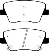 EBC 2019+ Hyundai Veloster N (2nd Gen) 2.0L Turbo Greenstuff Rear Brake Pads EBC Brake Pads - Performance  AXOPROS
