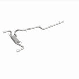 MagnaFlow 10-12 Mazda 3 L4 2.5L Hatchback Split Rear Exit Stainless Cat Back Performance Exhaust Magnaflow Catback  AXOPROS