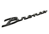 Ford Racing 21-24 Bronco Classic Script Fender Badge Kit - Gloss Black Ford Racing Other Body Components  AXOPROS