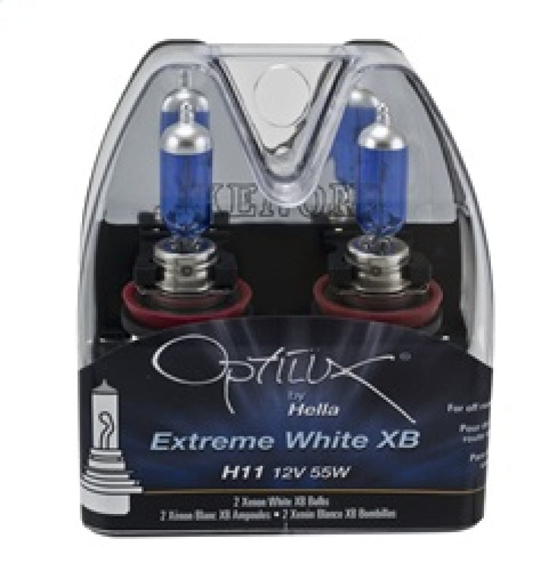 Hella H11 12V 55W Xenon White XB Bulb (Pair) Hella Driving Lights  AXOPROS