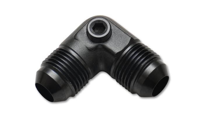 Vibrant Vibrant -8AN to -8AN Male 90 Degree Union Adapter Fitting with 1/8in NPT Port Fittings aftermarket performance part
