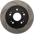 StopTech Power Slot 09-10 Acura TSX / 08-10 Honda Accord Rear Left Slotted Rotor Stoptech Brake Rotors - Slotted  AXOPROS