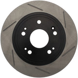 StopTech Power Slot 09-10 Acura TSX / 08-10 Honda Accord Rear Left Slotted Rotor Stoptech Brake Rotors - Slotted  AXOPROS