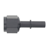 DeatschWerks 8AN Female Flare Swivel to 3/8in Male EFI Quick Disconnect - Anodized Matte Black DeatschWerks Fuel Components Misc  AXOPROS