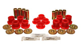 Energy Suspension 92-02 Dodge Viper Red Front Control Arm Bushing Set Energy Suspension Bushing Kits  AXOPROS