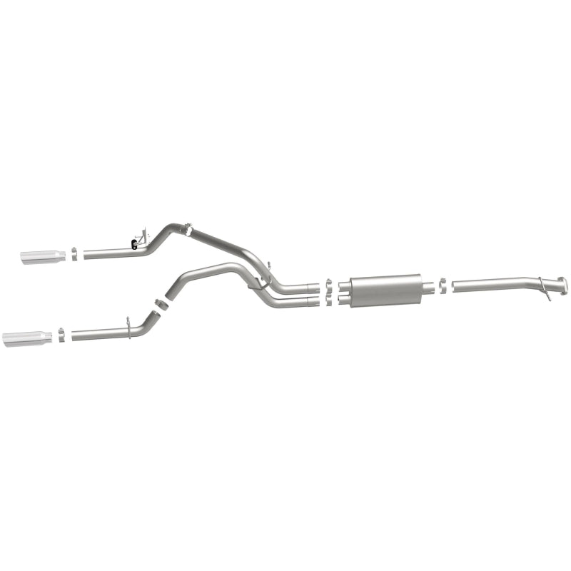 MagnaFlow Stainless Cat-Back Exhaust 2015 Chevy Colorado/GMC Canyon Dual Split Rear Exit 3.5in Magnaflow Catback  AXOPROS
