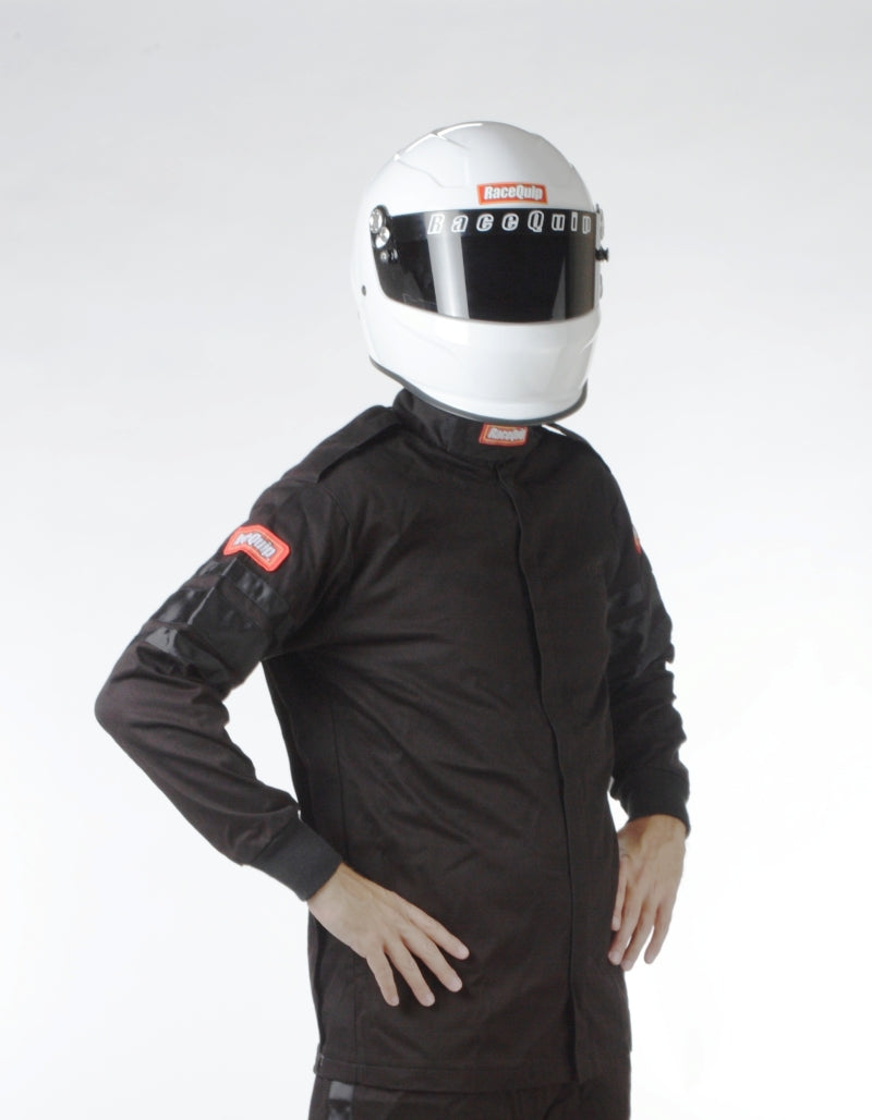 RaceQuip Black SFI-1 1-L Jacket - 3XL Racequip Racing Jackets  AXOPROS