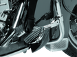 Kuryakyn Tour-Tech Cruise 6in Mount Arm  With ISO Wing Pegs 1-1/4in Clamp Chrome Kuryakyn Footpegs  AXOPROS