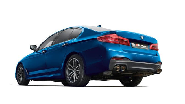 Remus 2017 BMW M550I xDrive G30 Sedan 4.4L (N63R) Axle Back Exhaust (Tail Pipes Req) Remus Axle Back  AXOPROS