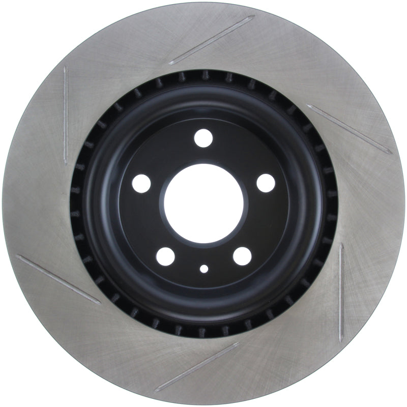StopTech Power Slot 12-13 Audi A6 Quattro/11-12 A7 Quattro / 10-13 S4 Rear Left Slotted Rotor Stoptech Brake Rotors - Slotted  AXOPROS