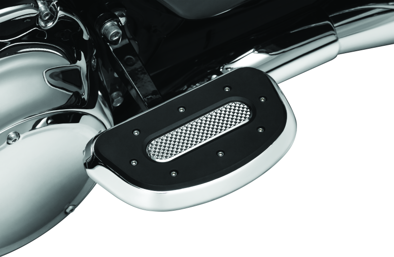 Kuryakyn Heavy Industry Passenger Floorboards Touring Models Chrome Kuryakyn Footpegs  AXOPROS