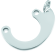 Bikers Choice Chrome Big Twin Mousetrap Eliminator Bracket Bikers Choice Brake Hardware  AXOPROS