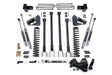 4 Inch Lift Kit - 4-Link Conversion - Ford F250 / F350 Super Duty (17-19) 4WD - Gas BDS Suspension Suspension Lift Kit  AXOPROS