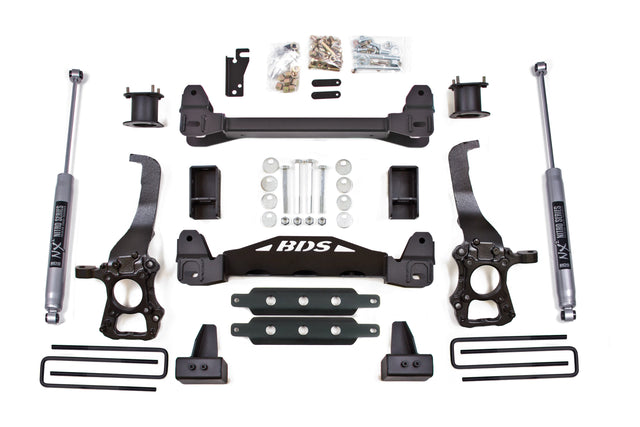 4 Inch Lift Kit - Ford F150 (15-20) 2WD BDS Suspension Suspension Lift Kit  AXOPROS