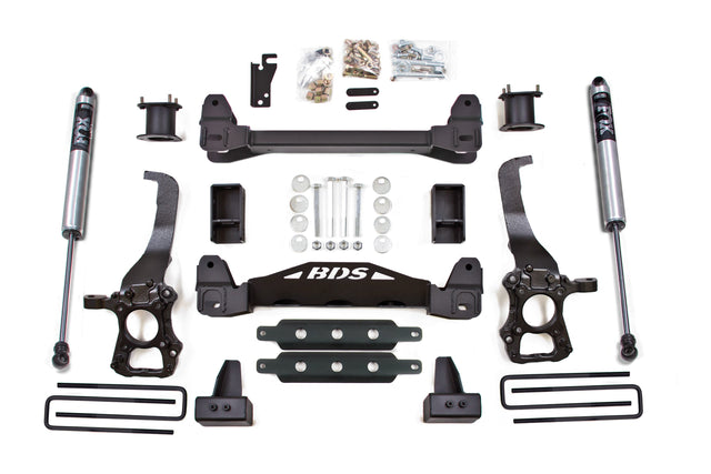 4 Inch Lift Kit - Ford F150 (2014) 2WD BDS Suspension Suspension Lift Kit  AXOPROS
