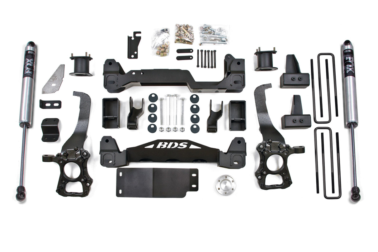 4 Inch Lift Kit - Ford F150 (2014) 4WD BDS Suspension Suspension Lift Kit  AXOPROS