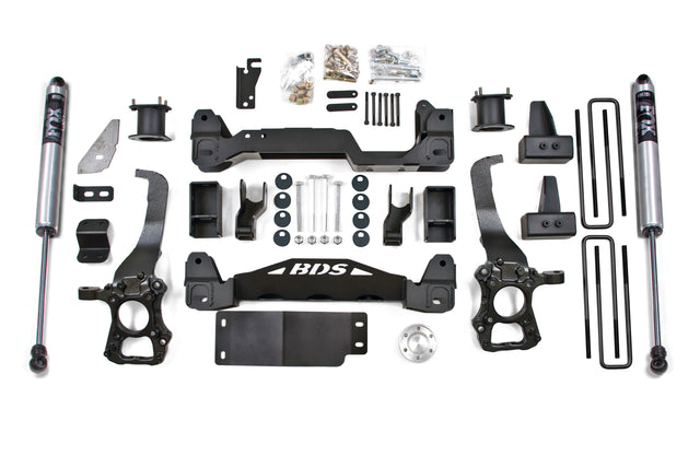 4 Inch Lift Kit - Ford F150 (2014) 4WD BDS Suspension Suspension Lift Kit  AXOPROS