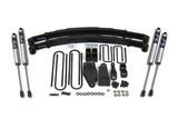 4 Inch Lift Kit - Ford F250 TTB (87-96) 4WD BDS Suspension Suspension Lift Kit  AXOPROS