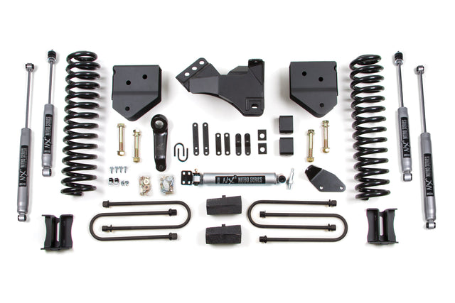 4 Inch Lift Kit - Ford F250/F350 Super Duty (08-10) 4WD - Gas BDS Suspension Suspension Lift Kit  AXOPROS