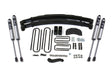 4 Inch Lift Kit - Ford F350 Monobeam (80-96) 4WD BDS Suspension Suspension Lift Kit  AXOPROS
