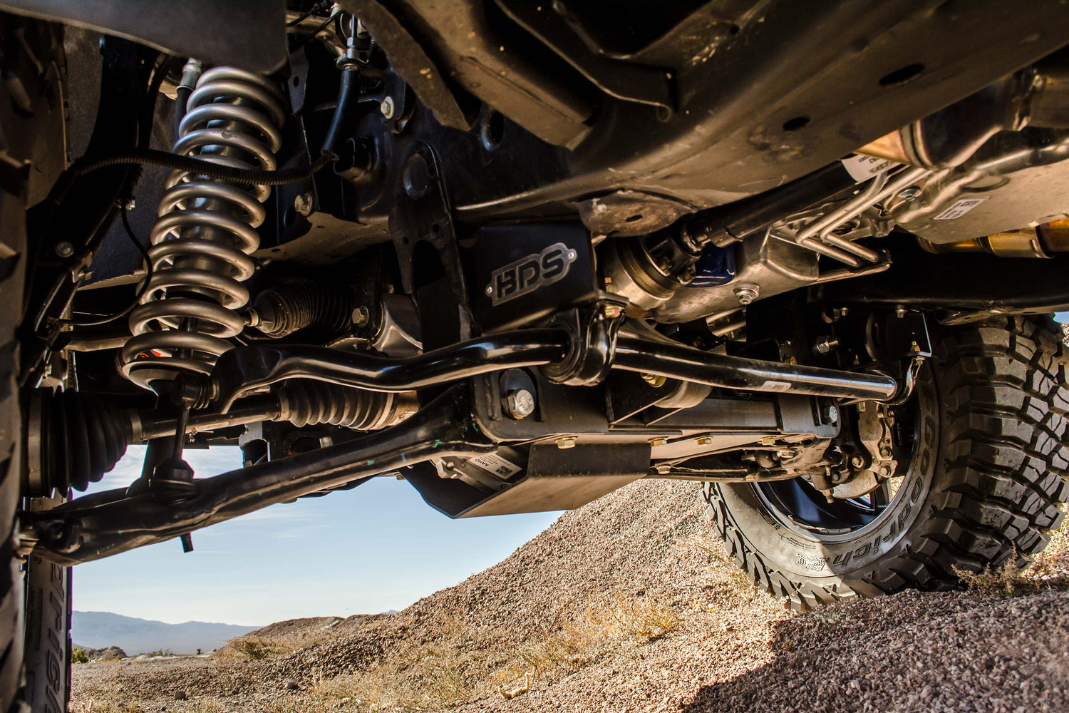 4 Inch Lift Kit - FOX 2.5 Performance Elite Coil-Over - Chevy Trail Boss Or GMC AT4 1500 (20-24) 4WD - Diesel BDS Suspension Suspension Lift Kit  AXOPROS