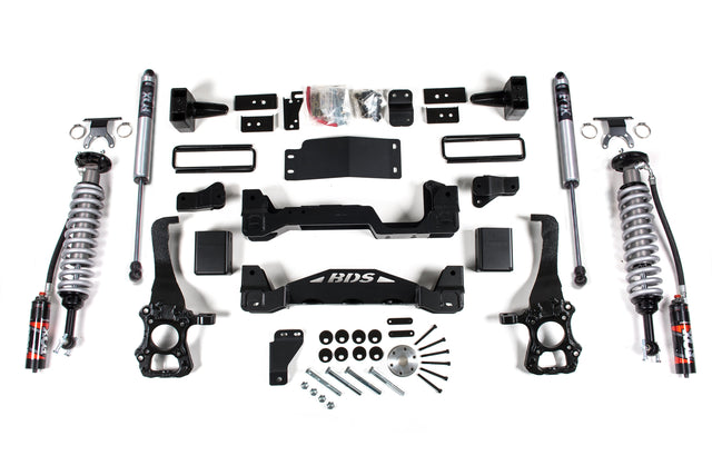 4 Inch Lift Kit - FOX 2.5 Performance Elite Coil-Over - Ford F150 (15-20) 4WD BDS Suspension Suspension Lift Kit  AXOPROS