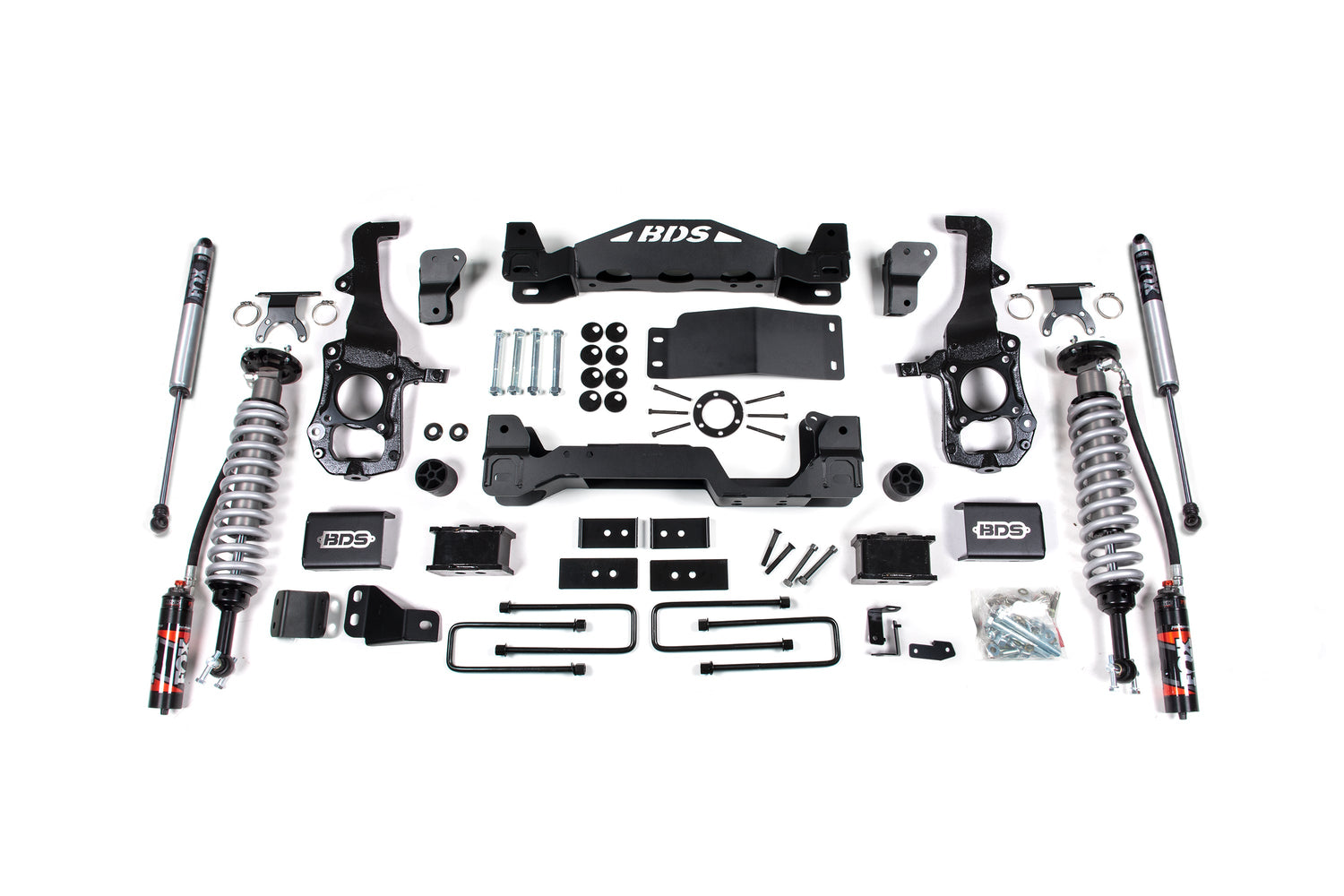 4 Inch Lift Kit - FOX 2.5 Performance Elite Coil-Over - Ford F150 (21-24) 4WD BDS Suspension Suspension Lift Kit  AXOPROS