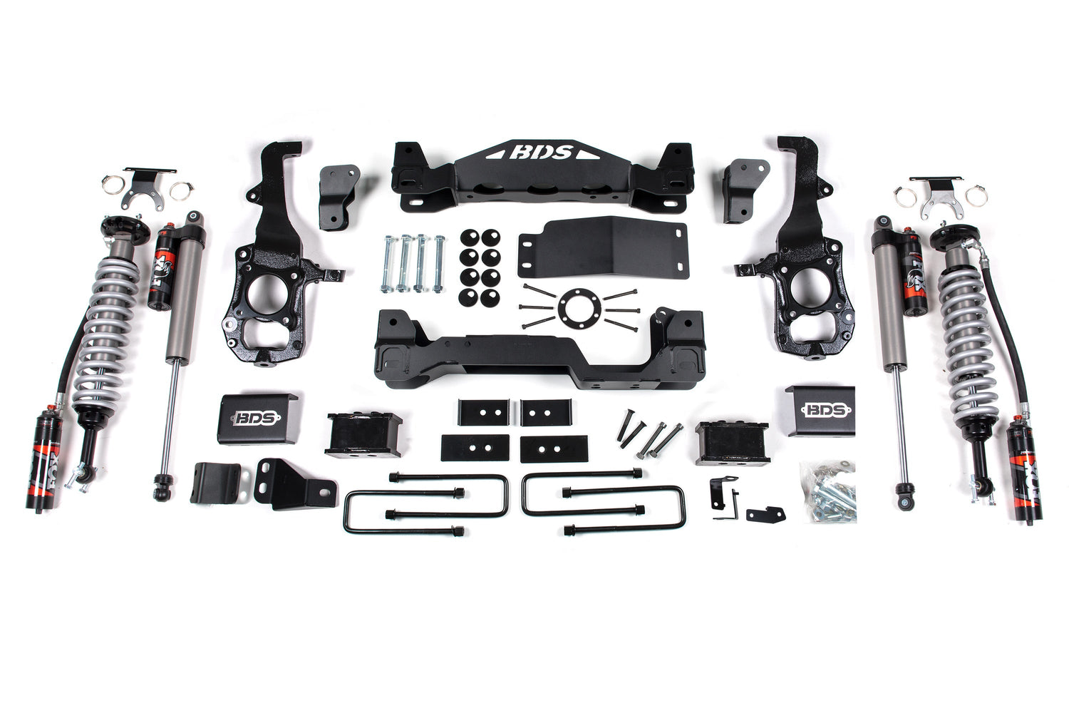 4 Inch Lift Kit - FOX 2.5 Performance Elite Coil-Over - Ford F150 (21-24) 4WD BDS Suspension Suspension Lift Kit  AXOPROS