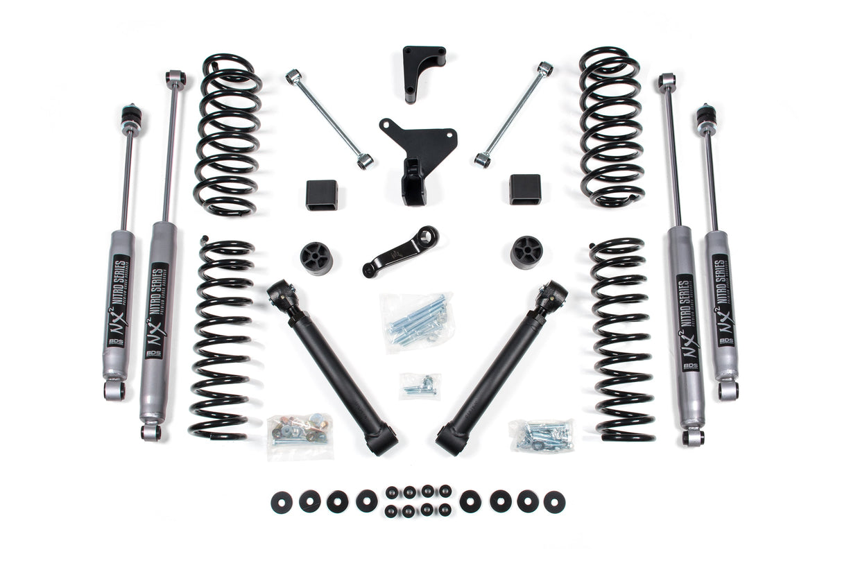 4 Inch Lift Kit - Jeep Grand Cherokee WJ (99-04) BDS Suspension Suspension Lift Kit  AXOPROS