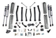 4 Inch Lift Kit - Jeep Wrangler JK (12-18) 2-Door BDS Suspension Suspension Lift Kit  AXOPROS